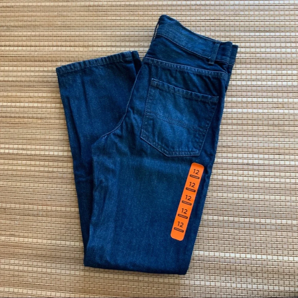 NWT Children’s Place blue straight jeans size 12